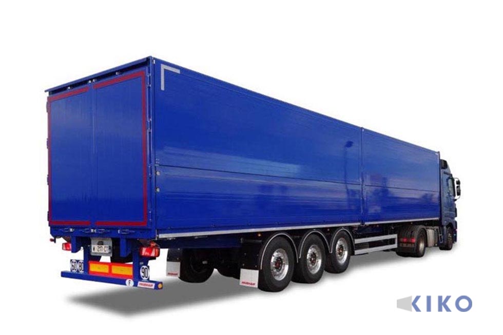 KIKO 10 Sattelauflieger für den Export