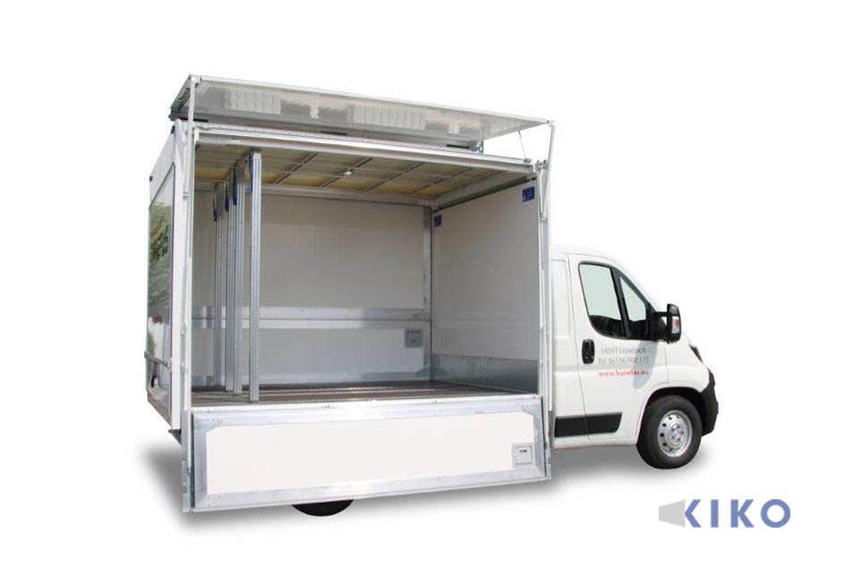 KIKO 10 light mit rückwärtiger Ladungssicherung