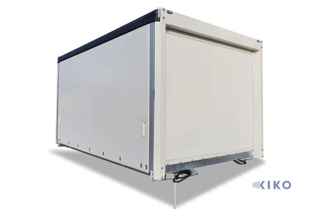 KIKO 20 light mit Türen und Plane einfarbig (Standard)
