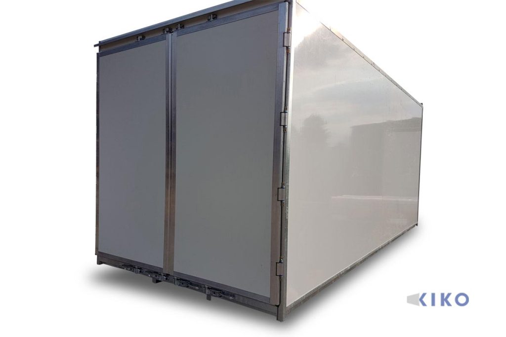 KIKO 10 mit Türen, feste Seitenwand rechts