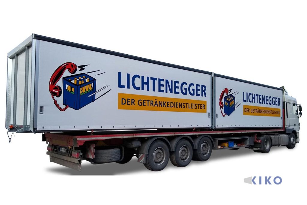 KIKO 20 mit Digitaldruck und Rückwand offen