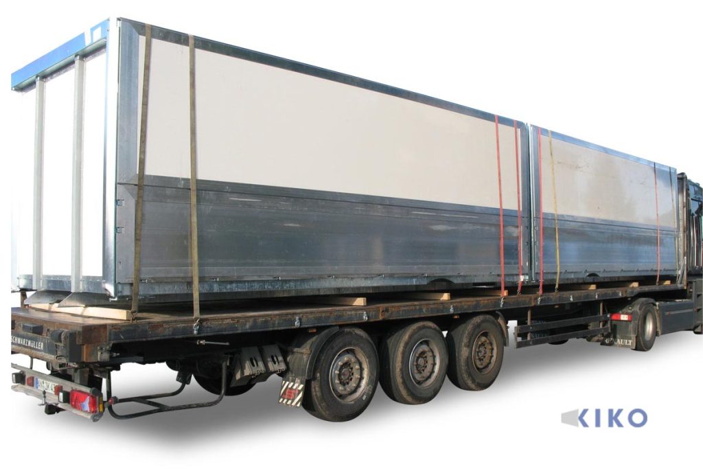 KIKO 10 Unterwand Alu und Rückwand offen